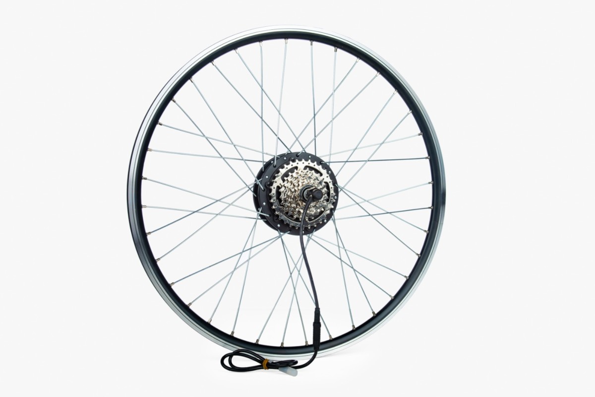 52V 2000W 39 MPH 4.0kg Waterproof Easy Connect E-Bike Conversion Kit Complete