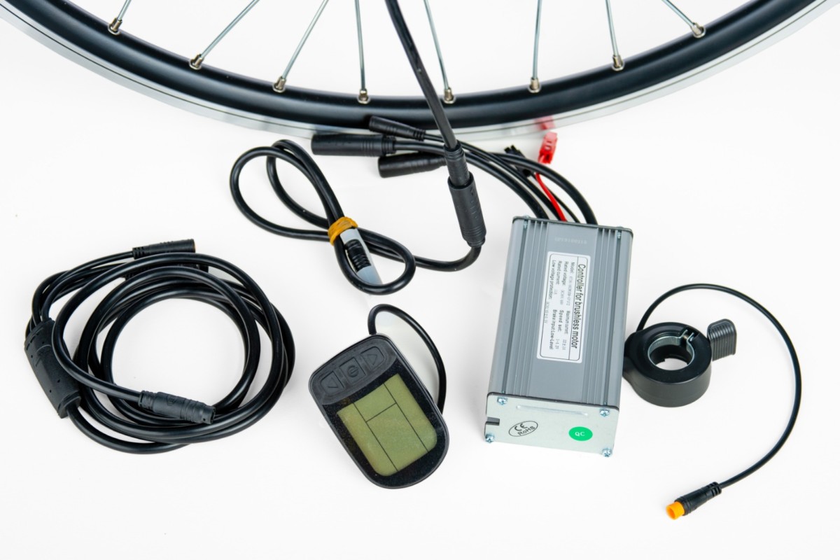 52V 2000W 39 MPH 4.0kg Waterproof Easy Connect E-Bike Conversion Kit Complete - Image 5